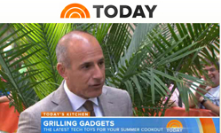 NBC-TV Today Show on iGrill mini with Mandy Walker and Matt Lauer!