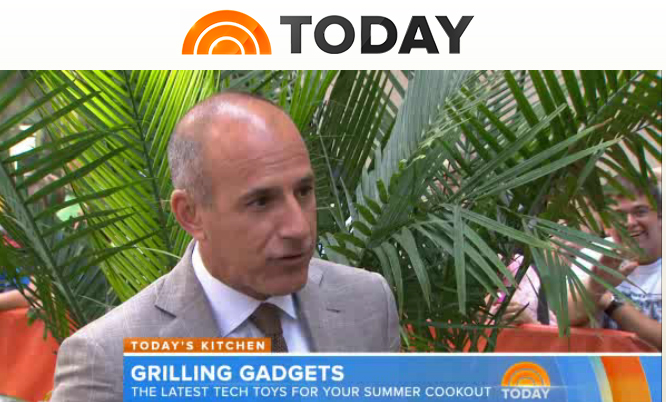 NBC-TV Today Show on iGrill mini with Mandy Walker and Matt Lauer!