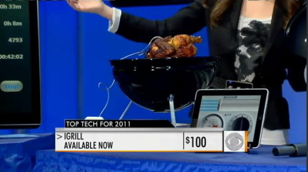 CBS Early Show on iGrill!