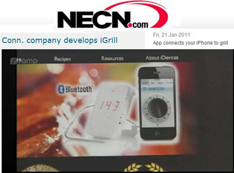 New England Cable News Interviews Chris Allen about iGrill by Brian Burnell