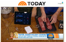 NBC-TV Today Show with Kathie Lee and Hoda on iGrill Bluetooth Meat Thermometer - 7 Gadgets for Faster, Easier Holiday Cooking