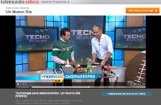 Telemundo-TV Un Nuevo Dia on CaseMaker Pro by Raul Garcia 