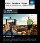 iStabilizer Flex Wins USA TODAY 10Best 2014 Award! "Best App Gadget for Phone Pics 2014 10Best Readers' Choice Travel Awards" "Keeping your hand steady when capturing a shot can be very difficult, but shakes can ruin your results. With this tripod you can mount your smartphone and adjust the flexible legs to find the perfect angle. Its portable and it has a standard tripod thread for cameras too." - USA Today 