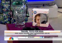 NBC Today Show on Kidz Gear "How to Keep Your Kids Busy While Traveling" with Sarah Spagnolo!