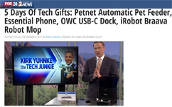 Fox-TV Denver - 5 Days of Tech Gifts with OWC USB-C Dock by Kirk Yuhnke 