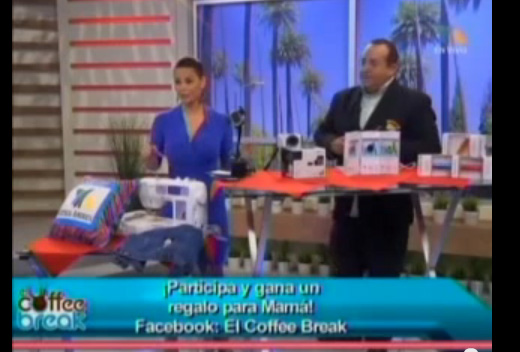 Azteca America Los Angeles TV Show on Powerocks - Mother's Day Gifts by Jose Vargas Ulloa! Este feu el que a mi de verdad mas me gusto! (Truthfully, this was the one for me that I liked the best!)