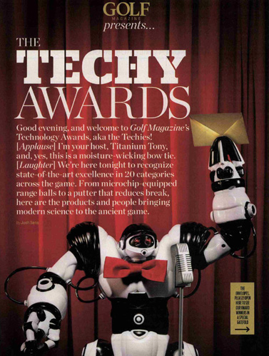 GOLF Magazine Awards SensoGlove with the 2013 Techy Award!