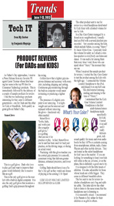 Asian Journal on Thomas PR and Clients SensoGlove and Kidz Gear: As Fathers Day approaches, I receive a Press Release from my favorite PR Agent, Karen Thomas, whose firm bearing her name is the top PR firm for consumer technology products,  Benjamin Maynigo, Asian Journal.