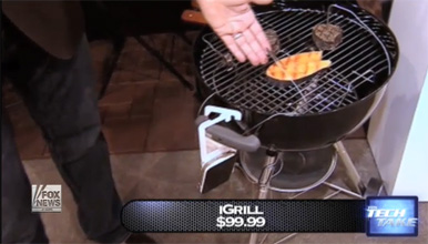 Fox-TV on Thomas PR Clients: iGrill "Grilling from Your Phone" and iShower - Shower with Your Music!