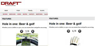 Draft Magazine Features SensoGlove Digital Golf Glove and GoSmart Clip!
