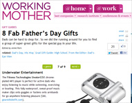 Working Mother Magazine Features Thomas PR Client SensoGlove  in "8 Fab Father's Day Gifts" "SensoGlove can help improve every part of a golfer dads game"