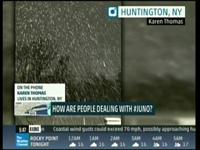 Weather Channel TV Interview on Apps for Tracking Extreme Weather in the Northeast with Karen Thomas, President & CEO, Thomas Public Relations with Bonnie Schneider 