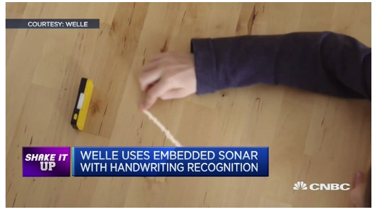 CNBC The Rundown Welle interview with CEO Mark Zeng "This smart device turns any surface into an interface" with Dan Murphy, CNBC The Rundown